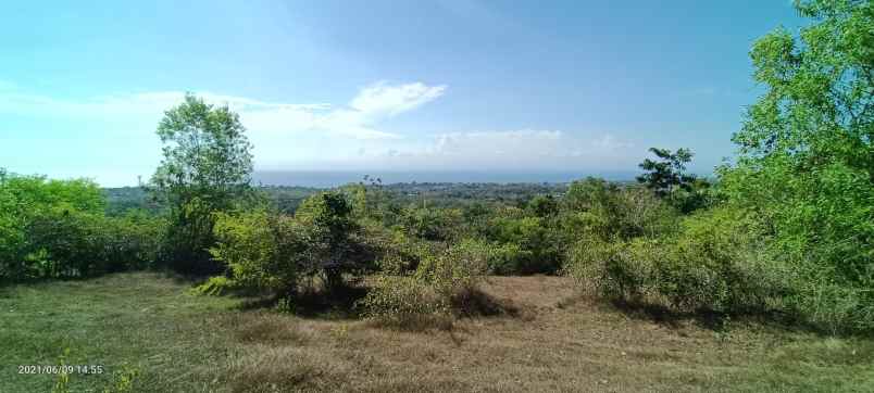 tanah view laut dijalan utama labuan sait bali