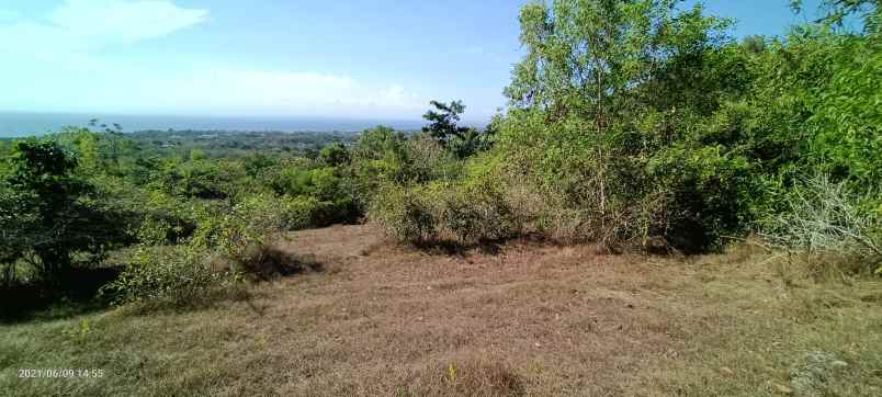 tanah view laut dijalan utama labuan sait bali