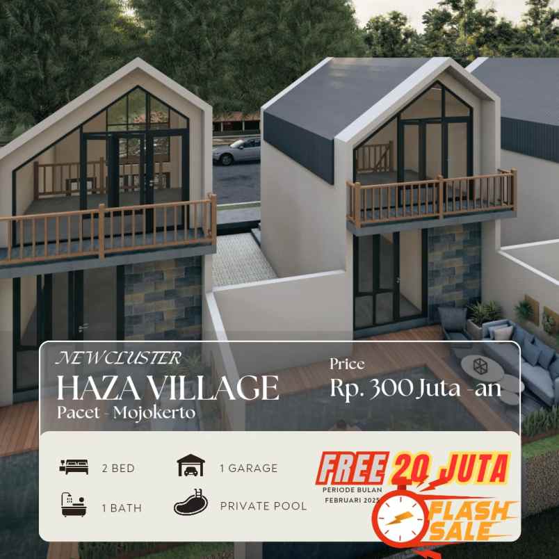 villa investasi pacet pasti profit