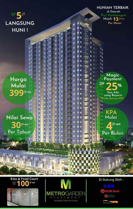 apartemen parung jaya karang tengah