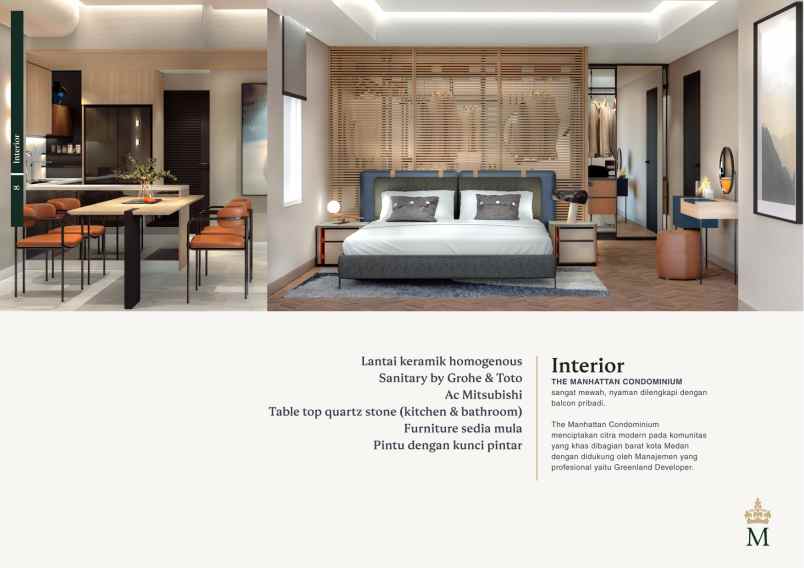 dijual apartemen manhattan condominium