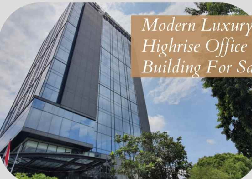 dijual gedung baru modern dan mewah di surabaya