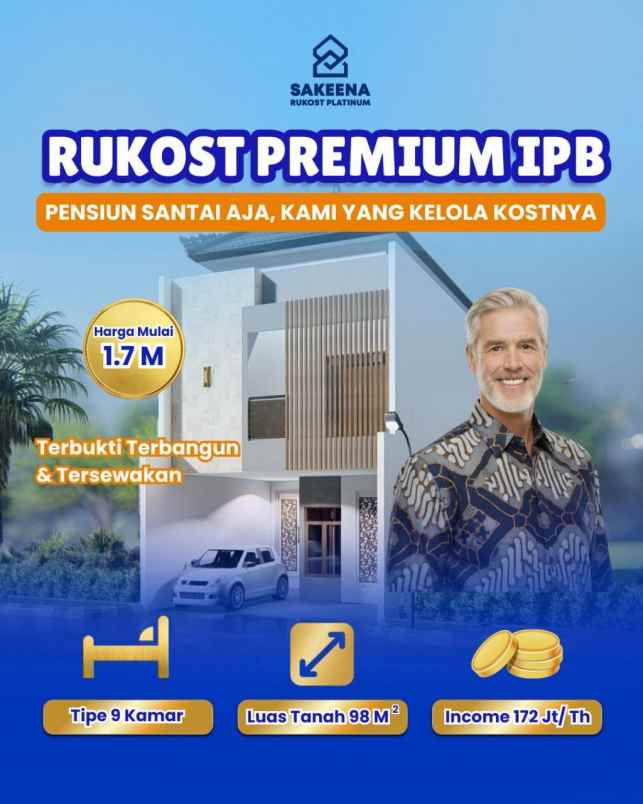 dijual kost dramaga