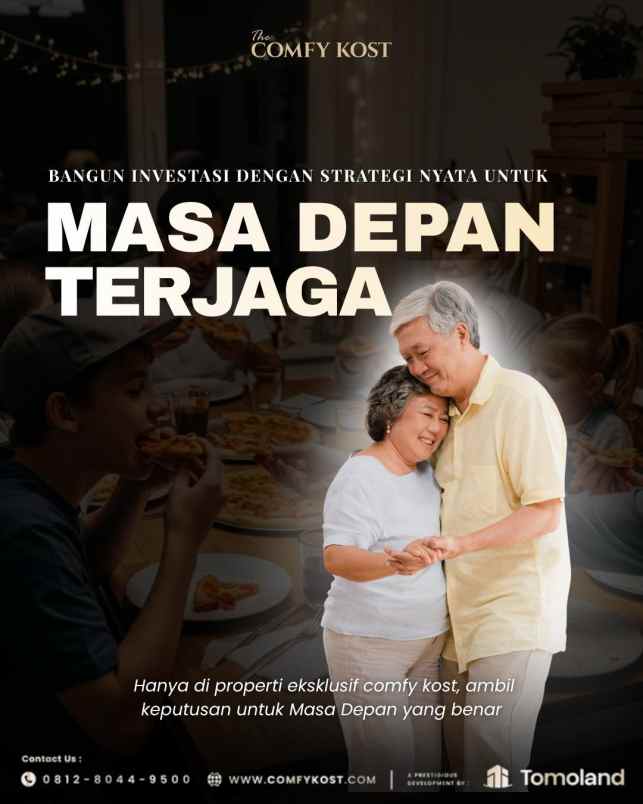 dijual kost jl simpang kyai h yusuf no