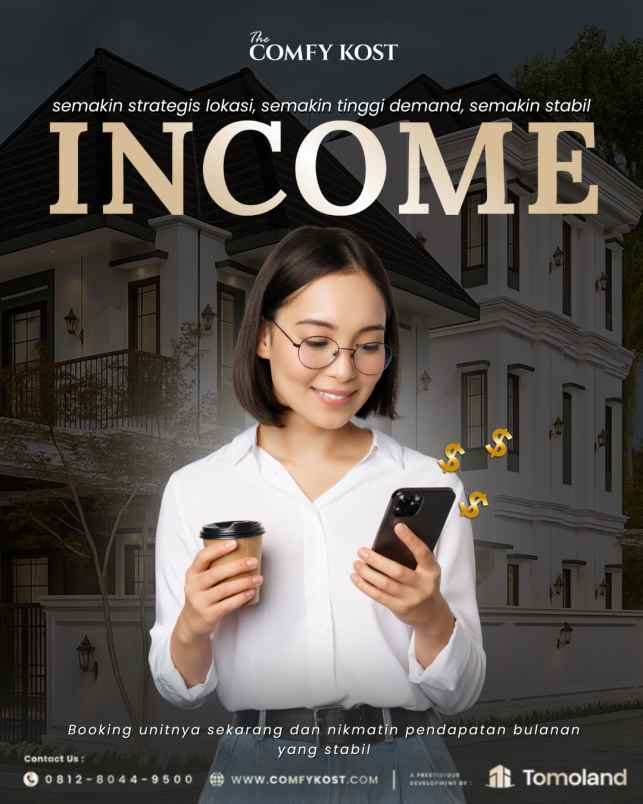 dijual kost jl simpang kyai h yusuf no