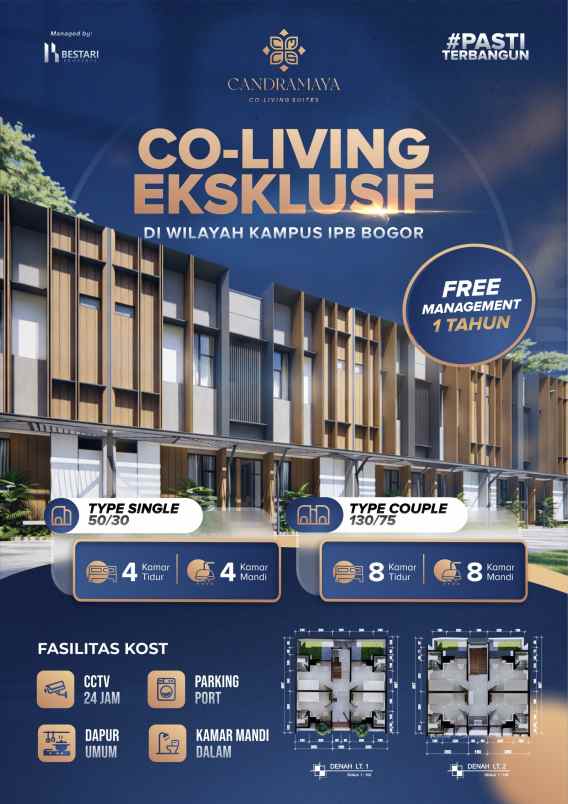 dijual kost margajaya bogor barat