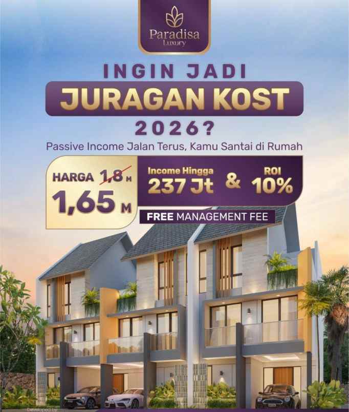 dijual kost raya dramaga