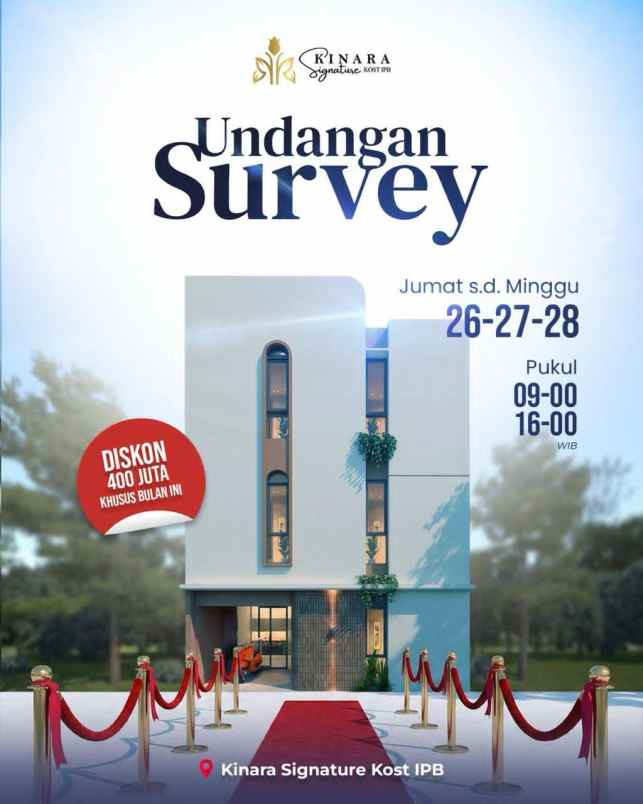 dijual kost raya dramaga