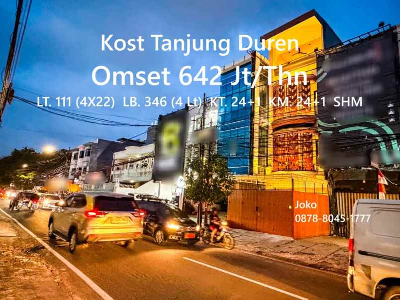 dijual kost tanjung duren