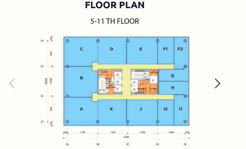 dijual modern office di kensington kelapa gading jakut
