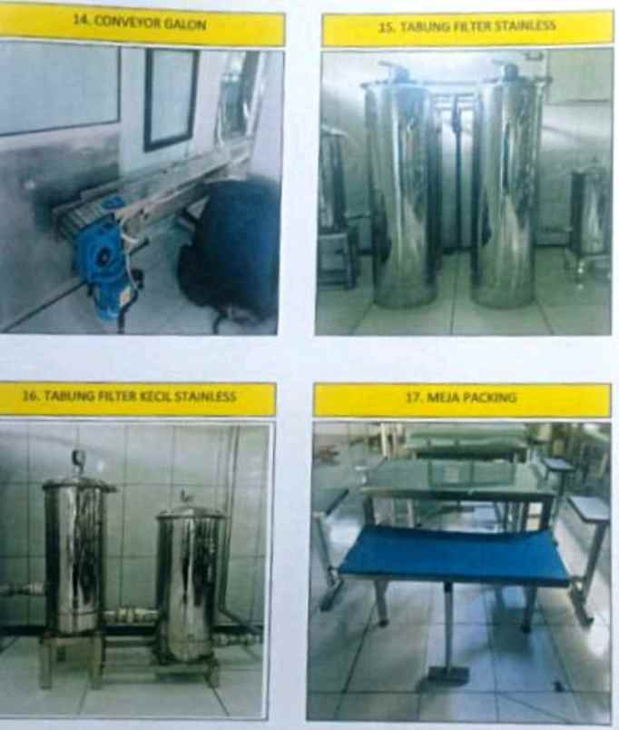 dijual pabrik air minum aktif 6 5 m lokasi karanganyar