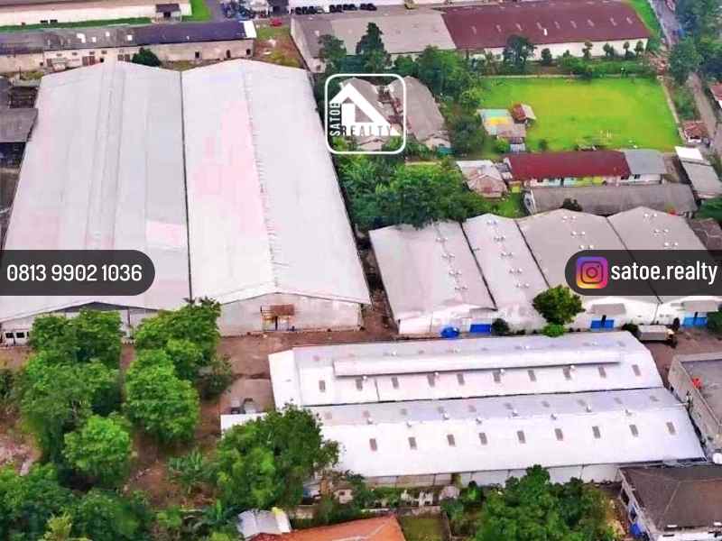 dijual ruko gudang kantor cikokol tangerang banten