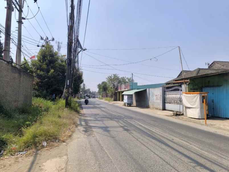 dijual ruko gudang kantor jalan raya setu