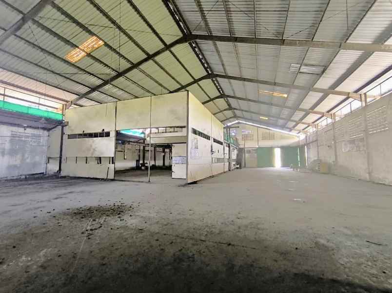 dijual ruko gudang kantor jalan raya setu