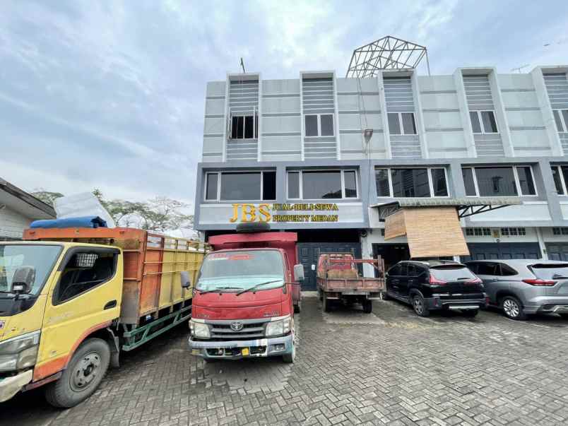 dijual ruko gudang kantor komplek brayan prima blok b