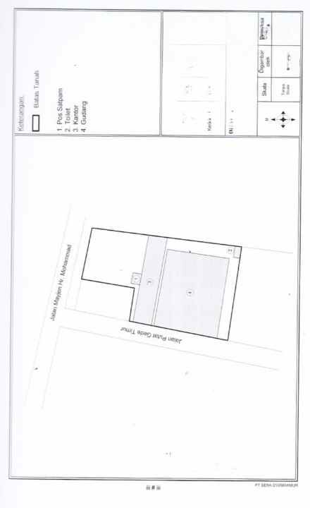 dijual ruko gudang kantor raya hr muhammad