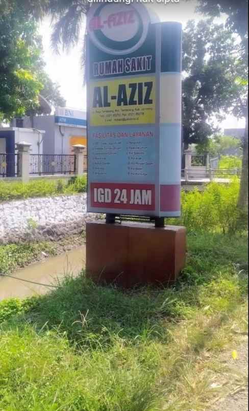 dijual ruko gudang kantor tembelang