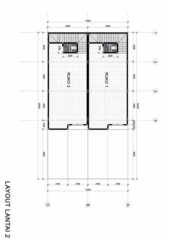 dijual ruko jalan tegal wangi sesetan denpasar bali