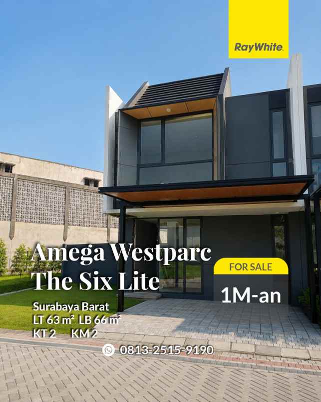 dijual rumah amega westpact menganti