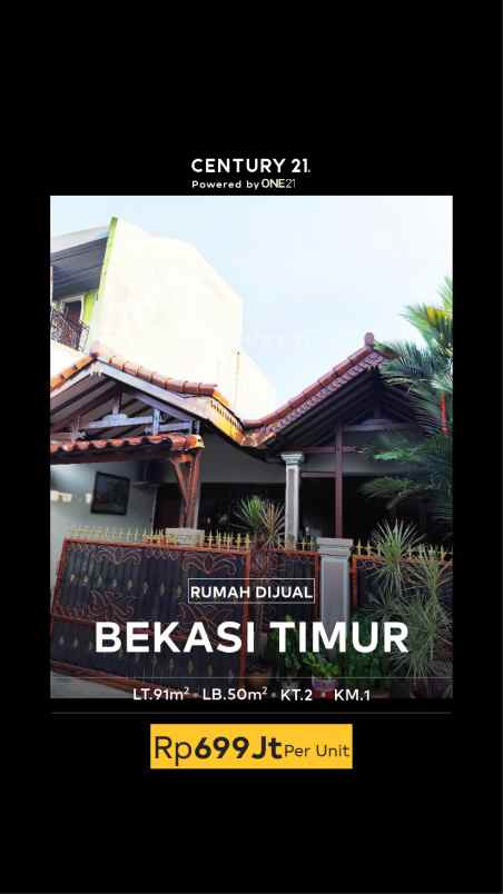 dijual rumah bekasi jaya