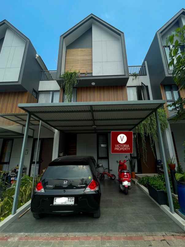 dijual rumah cantik furnished di kota wisata cibubur