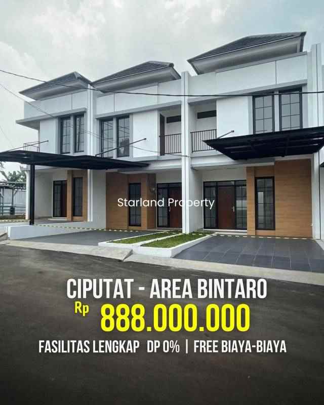 dijual rumah ciputat