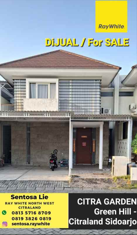 dijual rumah citra garden green hill