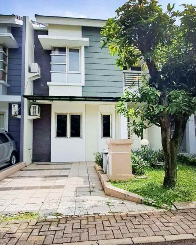 dijual rumah cluster fluorite gading