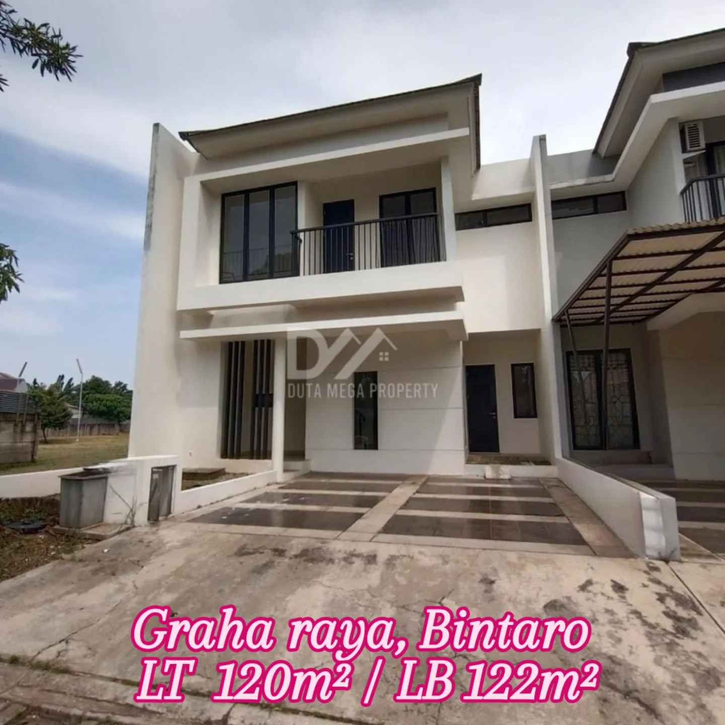 dijual rumah di graha raya