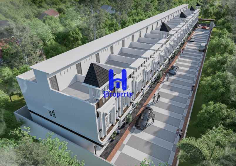 dijual rumah di komplek trillium daerah pancing