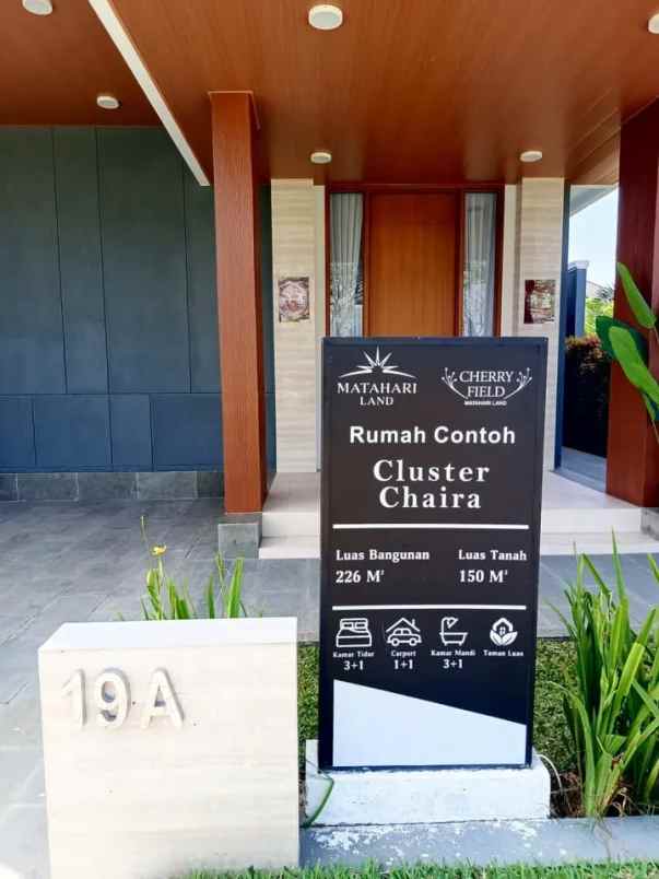 dijual rumah ekslusif di cherryfield bandung