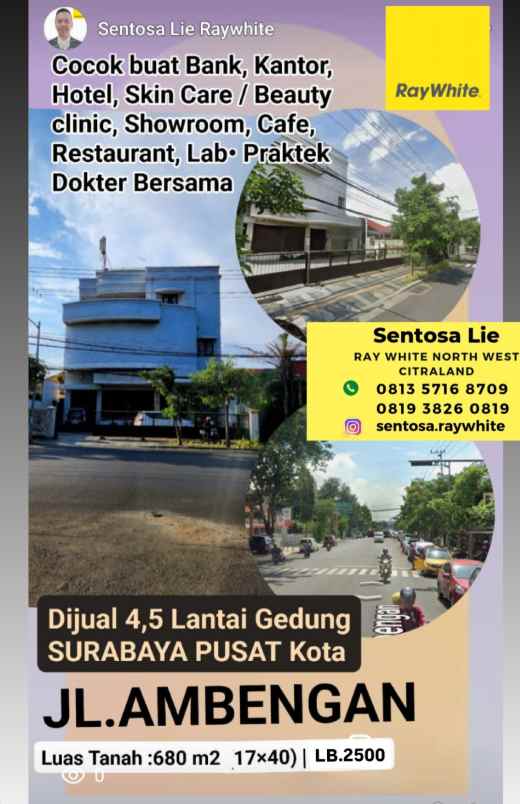 dijual rumah jalan ambengan