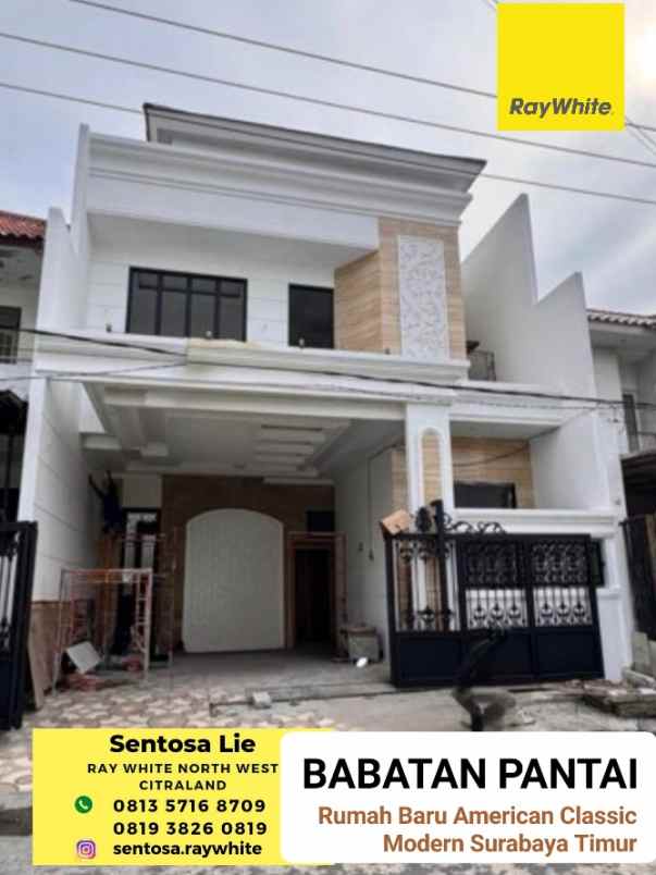 dijual rumah jalan babatan pantqi