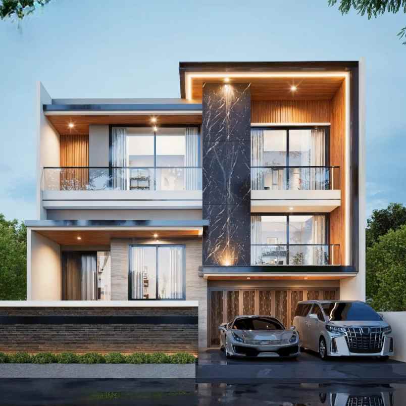 dijual rumah jalan raffles garden