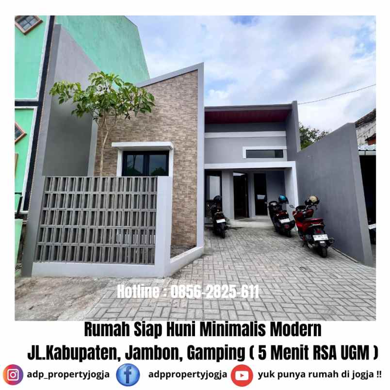 dijual rumah jl kabupaten gamping sleman