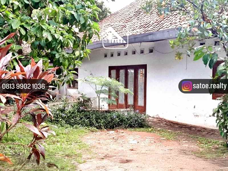 dijual rumah jl plaju kebon melati