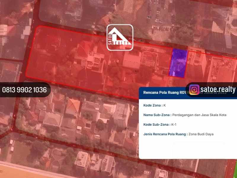 dijual rumah jl plaju kebon melati