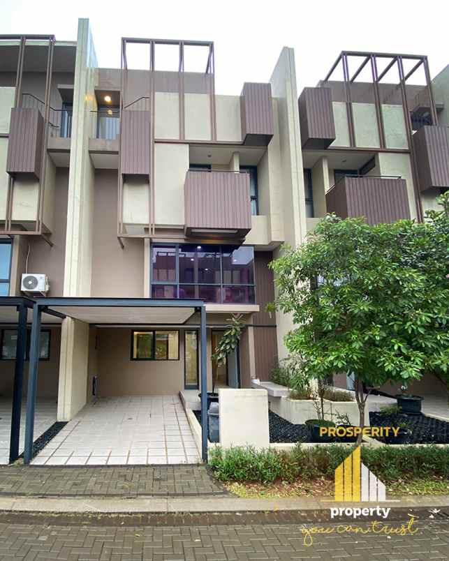 dijual rumah jl tabebuya bsd