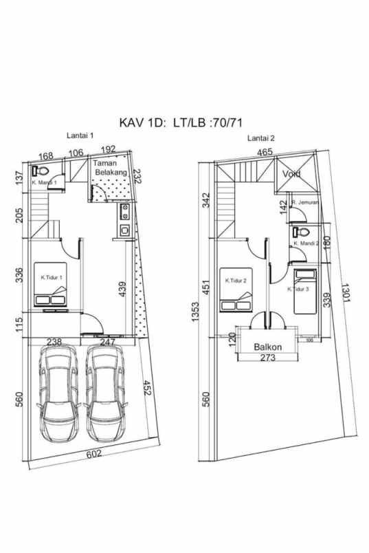 dijual rumah mekarsari cimanggis depok