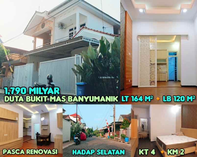 dijual rumah perum duta bukit mas