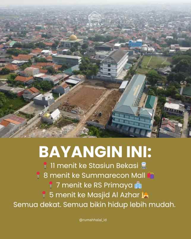 dijual rumah perwira bekasi utara