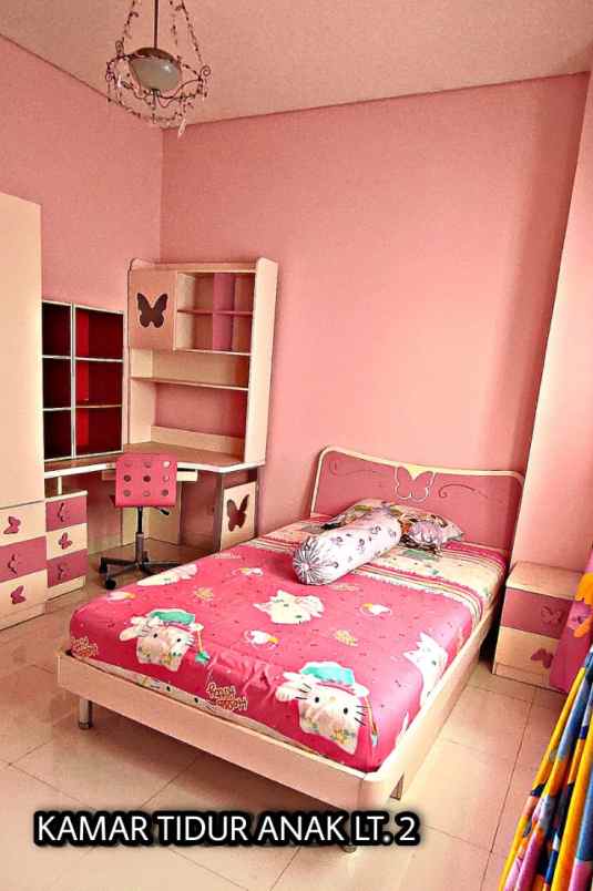 dijual rumah raffles hills full furnish cibubur