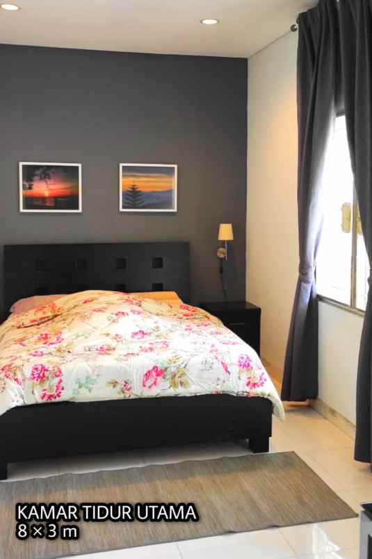 dijual rumah raffles hills full furnish cibubur