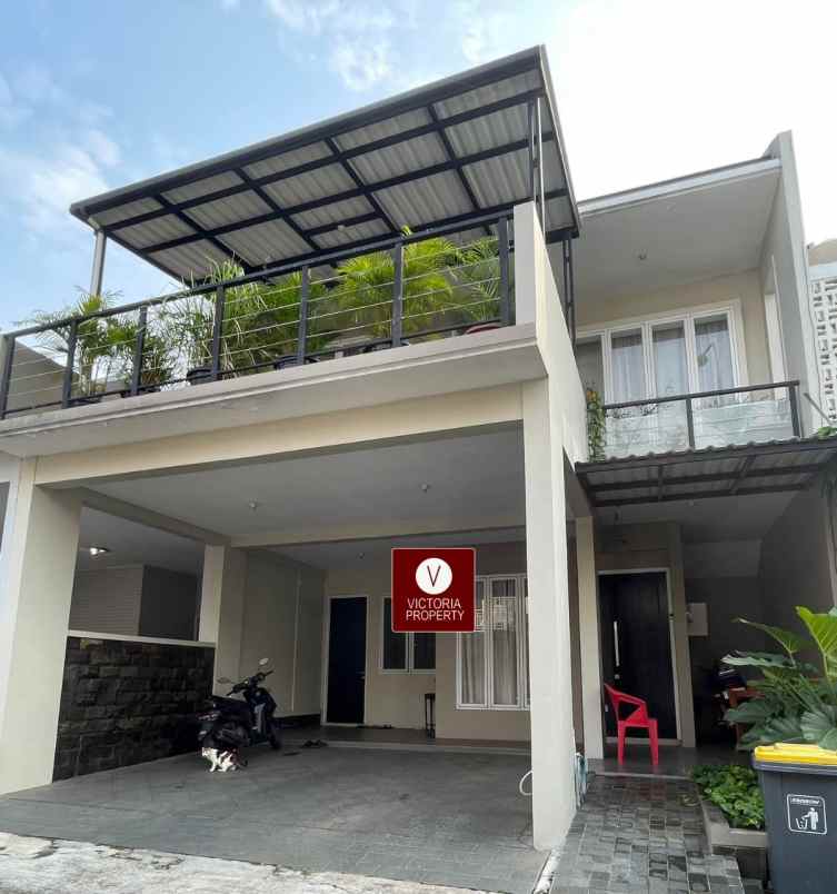 dijual rumah siap huni di the addres cibubur