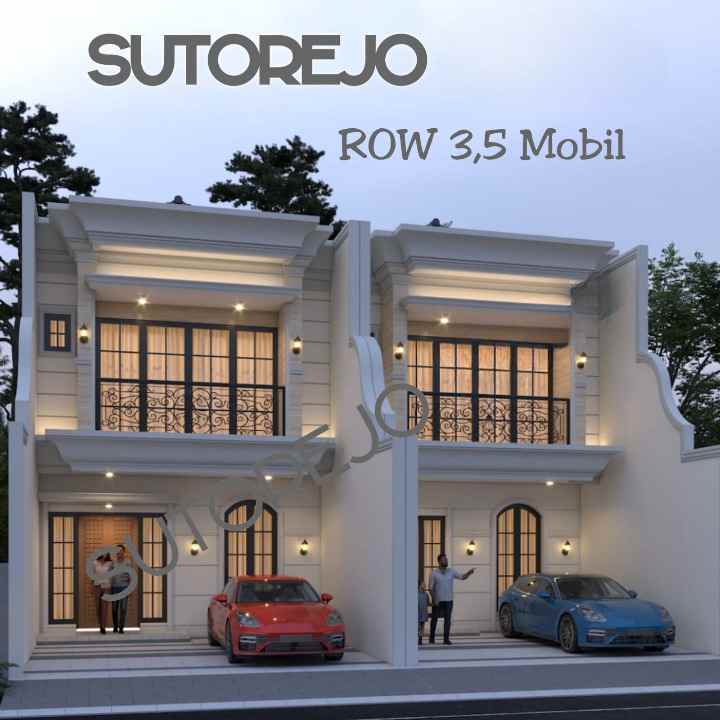 dijual rumah sutorejo prima