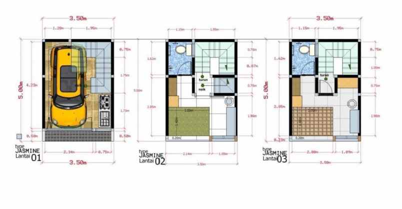 dijual rumah utan kayu matraman jakarta