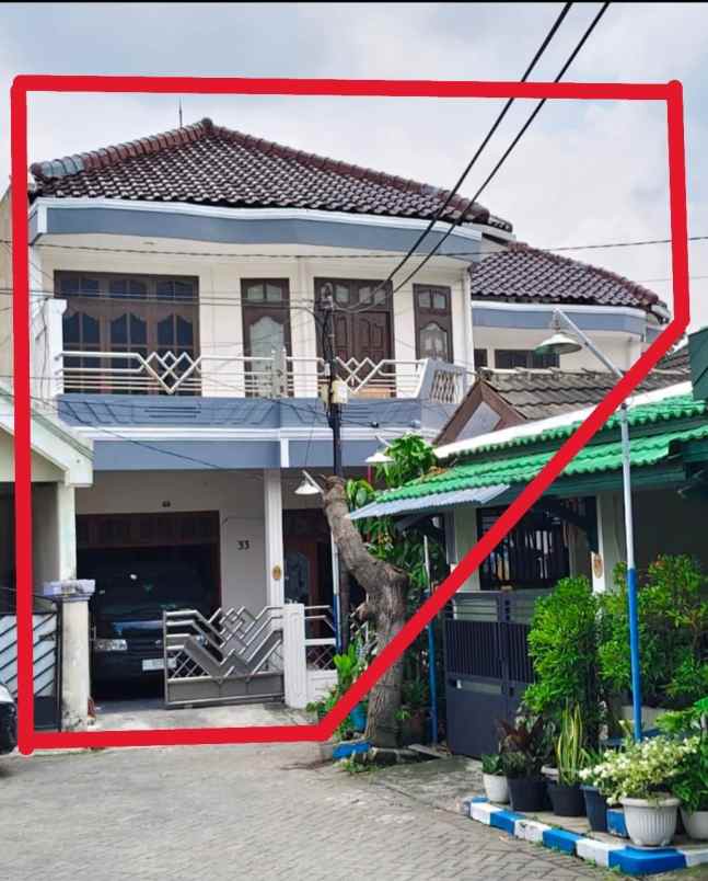 dijual rumah waru indah