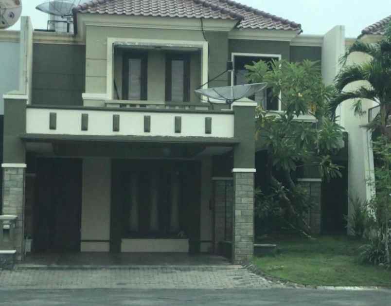 dijual rumah wisata bukit mas surabaya