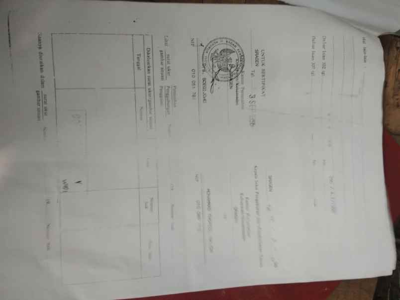 dijual tanah desa mojopuro sumberlawang