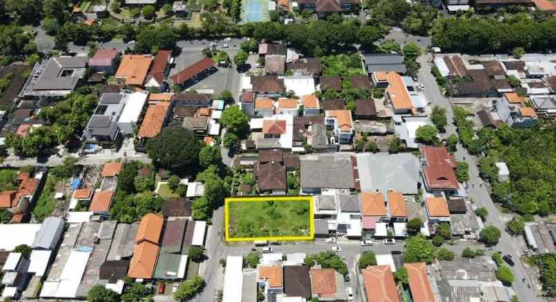 dijual tanah jalan badak agung renon